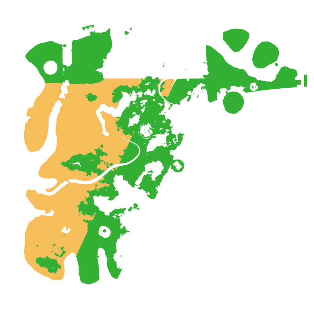 Biome Rust Map: Procedural Map, Size: 4000, Seed: 376042720