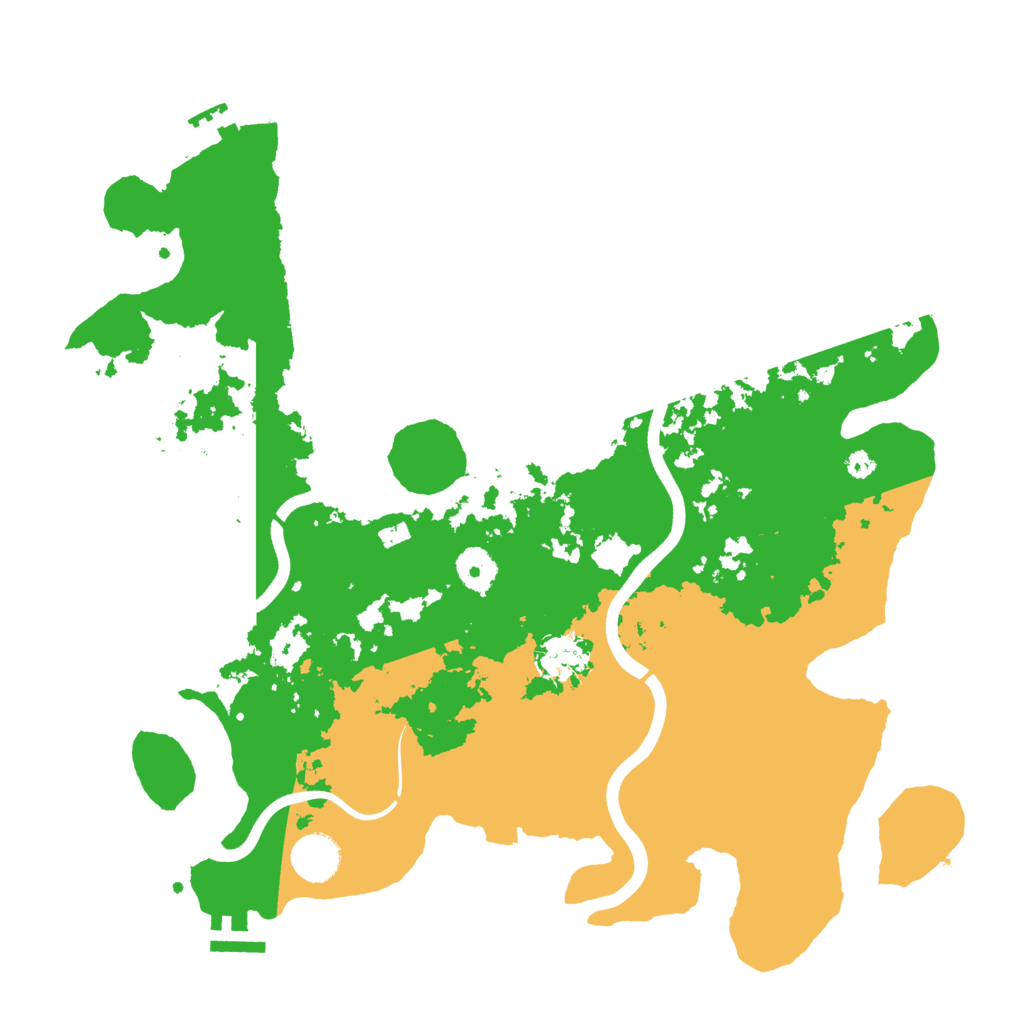 Biome Rust Map: Procedural Map, Size: 3750, Seed: 65