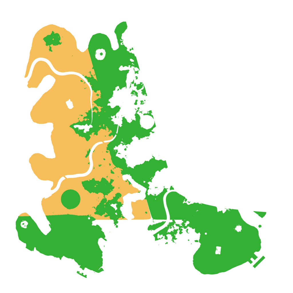 Biome Rust Map: Procedural Map, Size: 4000, Seed: 2469932