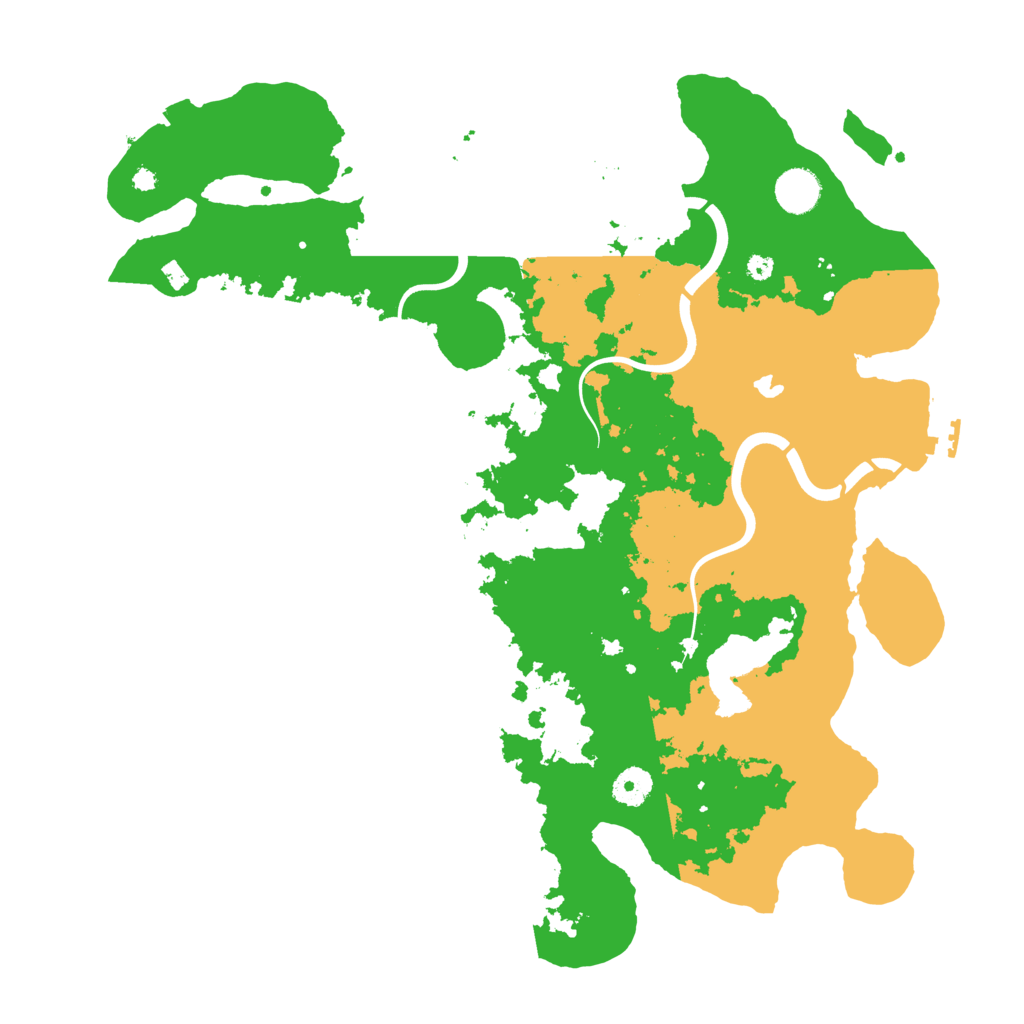 Biome Rust Map: Procedural Map, Size: 4000, Seed: 668292369