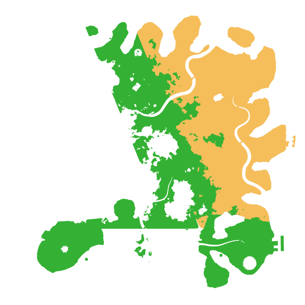 Biome Rust Map: Procedural Map, Size: 4000, Seed: 321072468