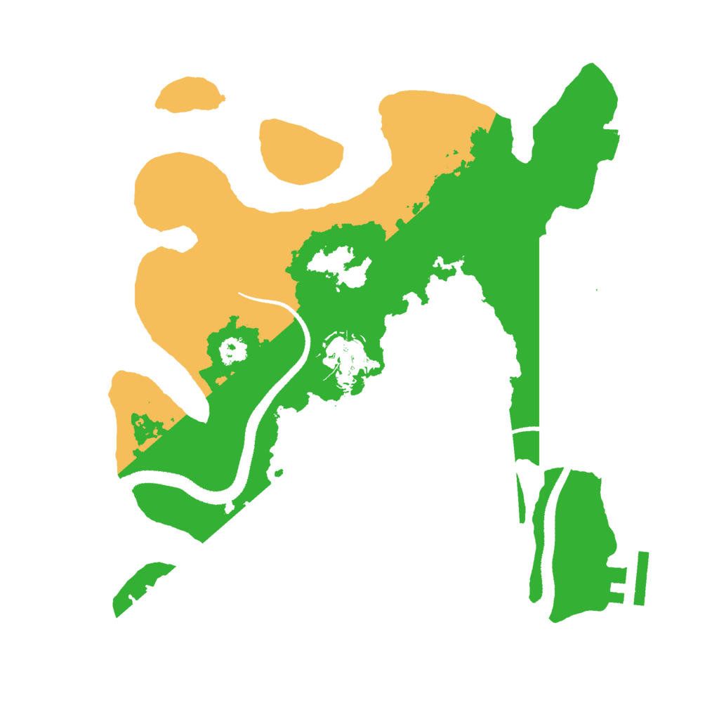 Biome Rust Map: Procedural Map, Size: 2700, Seed: 793862170