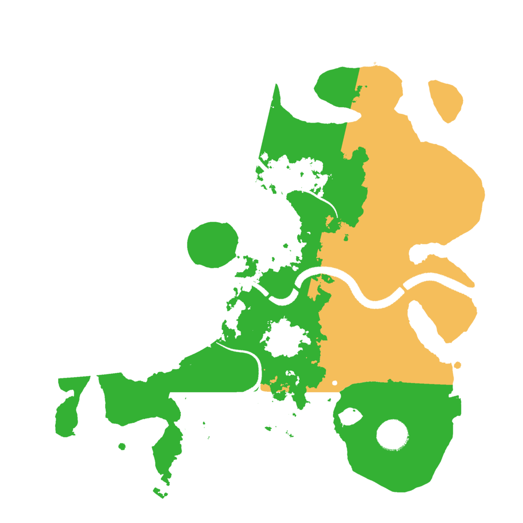 Biome Rust Map: Procedural Map, Size: 3000, Seed: 46178
