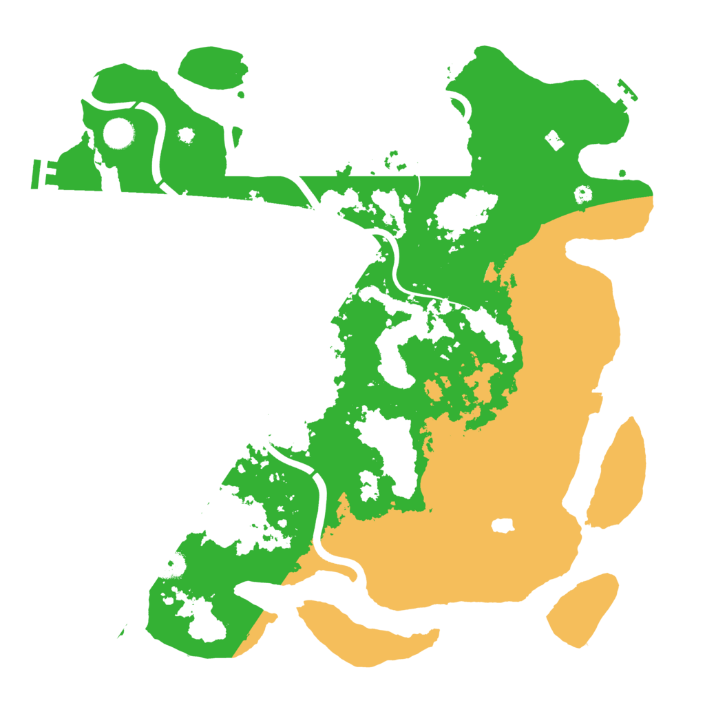 Biome Rust Map: Procedural Map, Size: 4000, Seed: 360268934
