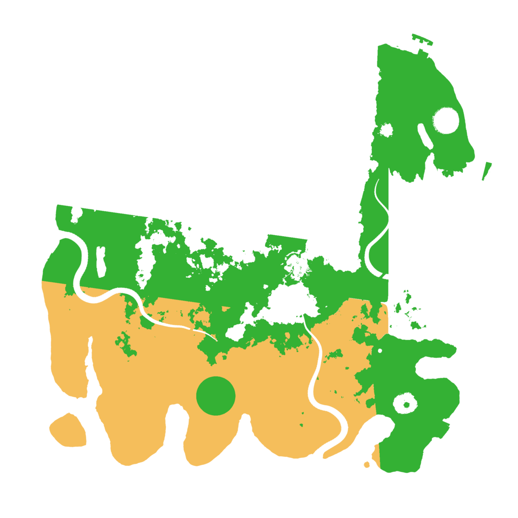 Biome Rust Map: Procedural Map, Size: 3500, Seed: 1514429660