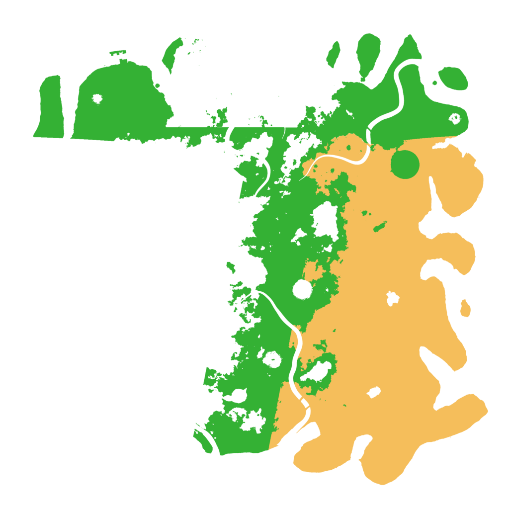 Biome Rust Map: Procedural Map, Size: 4700, Seed: 186786778
