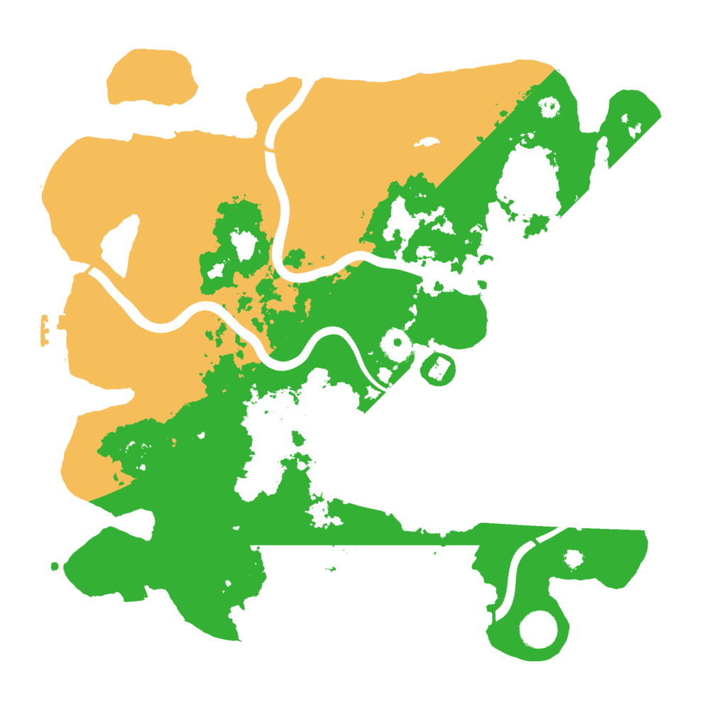 Biome Rust Map: Procedural Map, Size: 3500, Seed: 1714220409