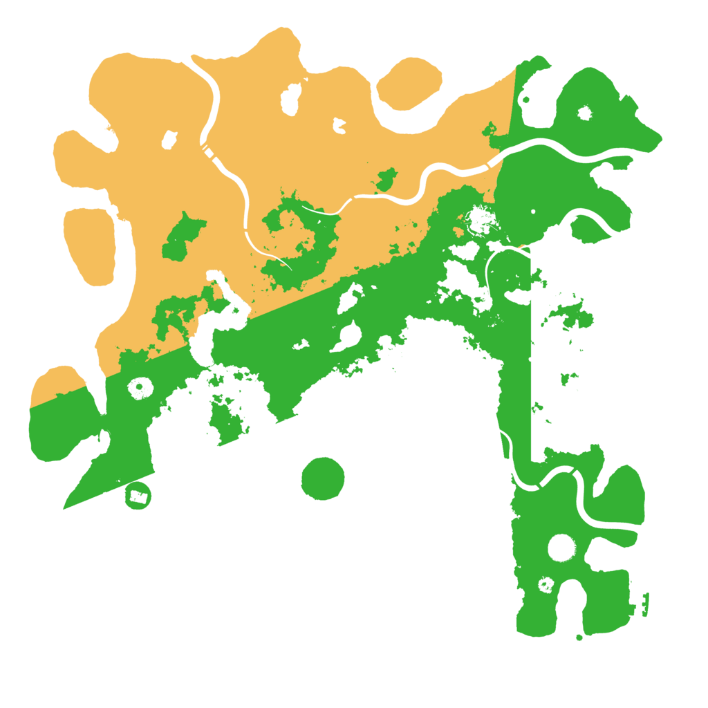 Biome Rust Map: Procedural Map, Size: 4500, Seed: 295031226