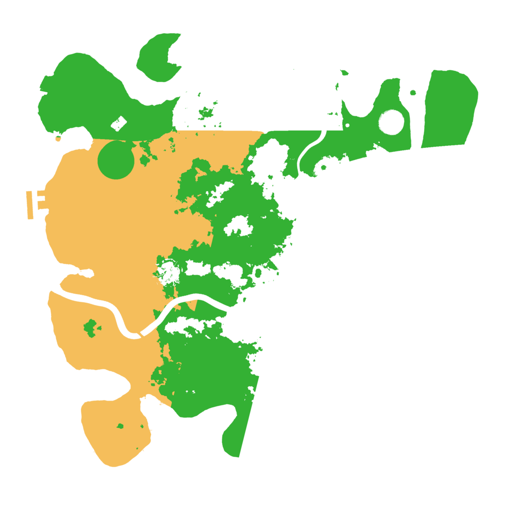 Biome Rust Map: Procedural Map, Size: 3750, Seed: 1403477