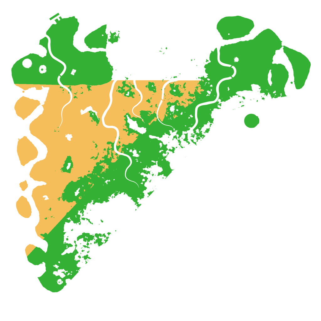 Biome Rust Map: Procedural Map, Size: 6000, Seed: 873690458