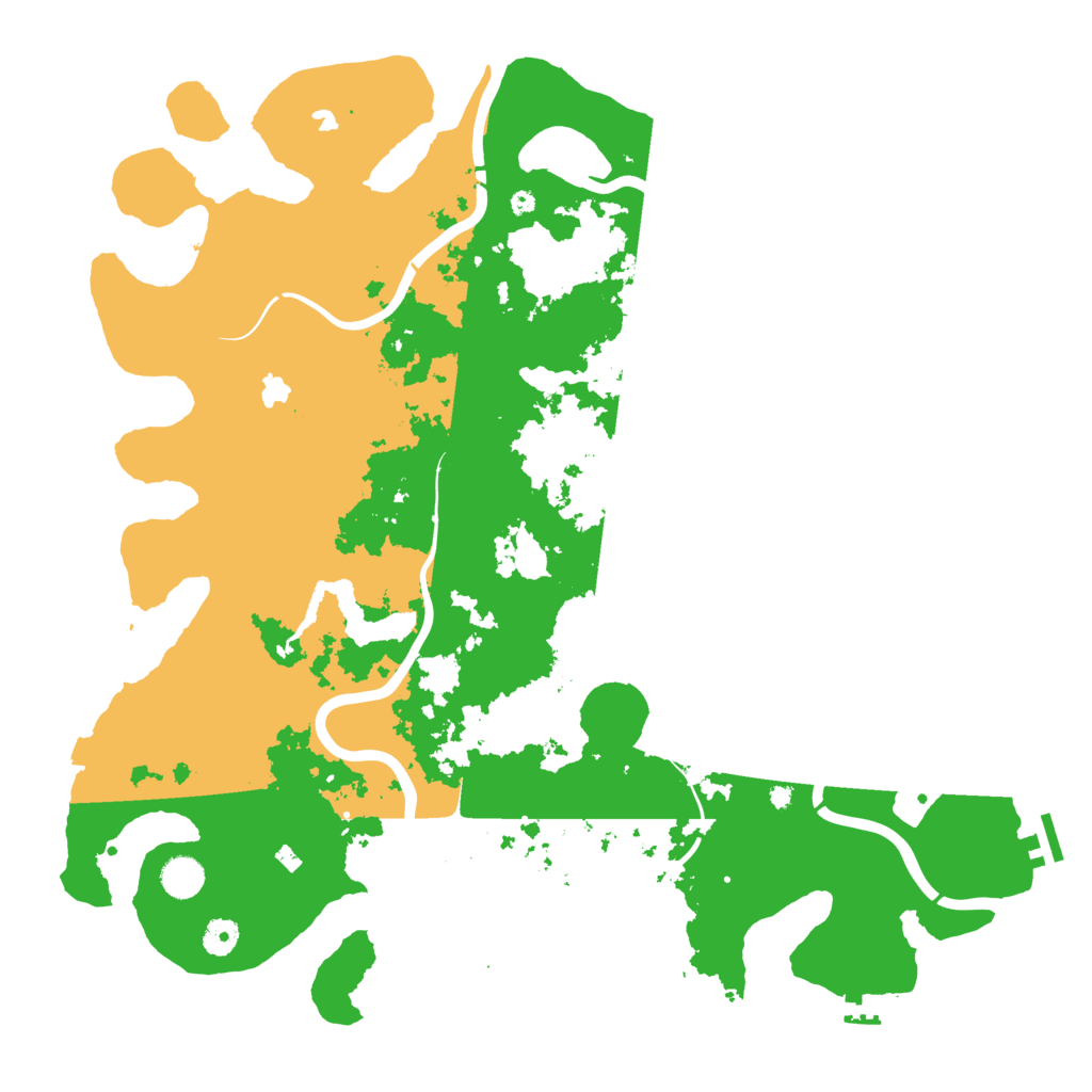 Biome Rust Map: Procedural Map, Size: 4500, Seed: 299031226