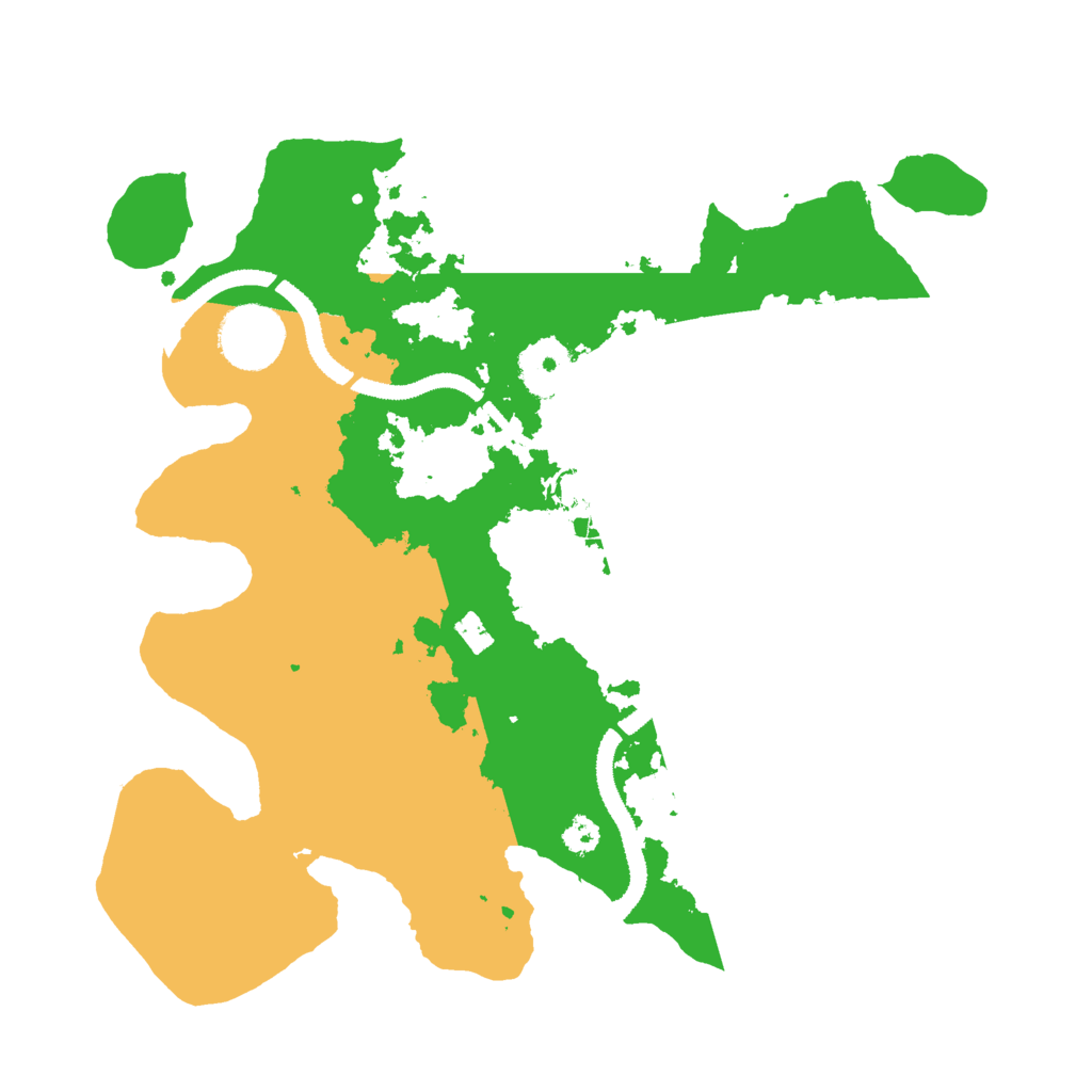 Biome Rust Map: Procedural Map, Size: 3000, Seed: 11901