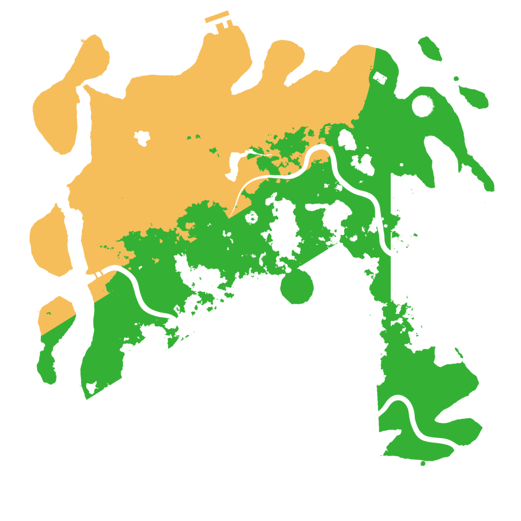 Biome Rust Map: Procedural Map, Size: 4250, Seed: 1766155213