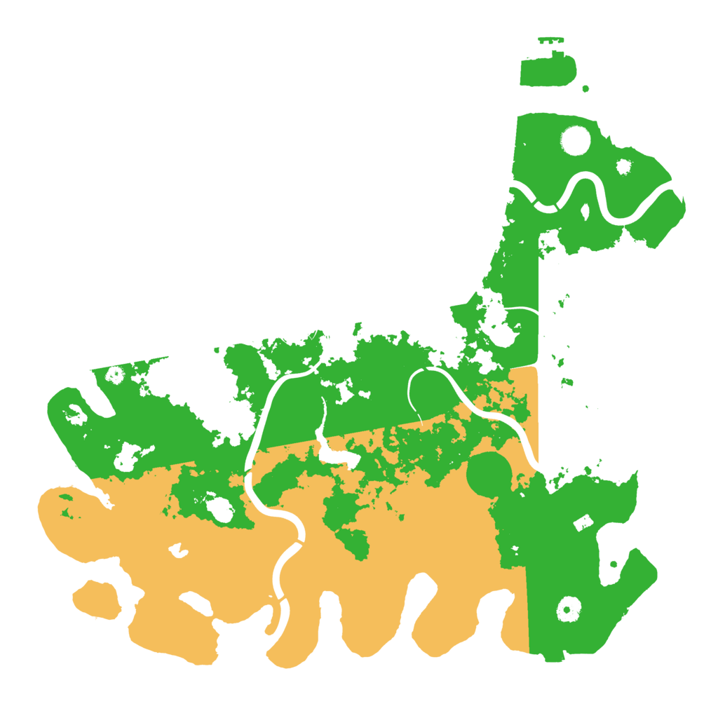 Biome Rust Map: Procedural Map, Size: 4250, Seed: 722070686