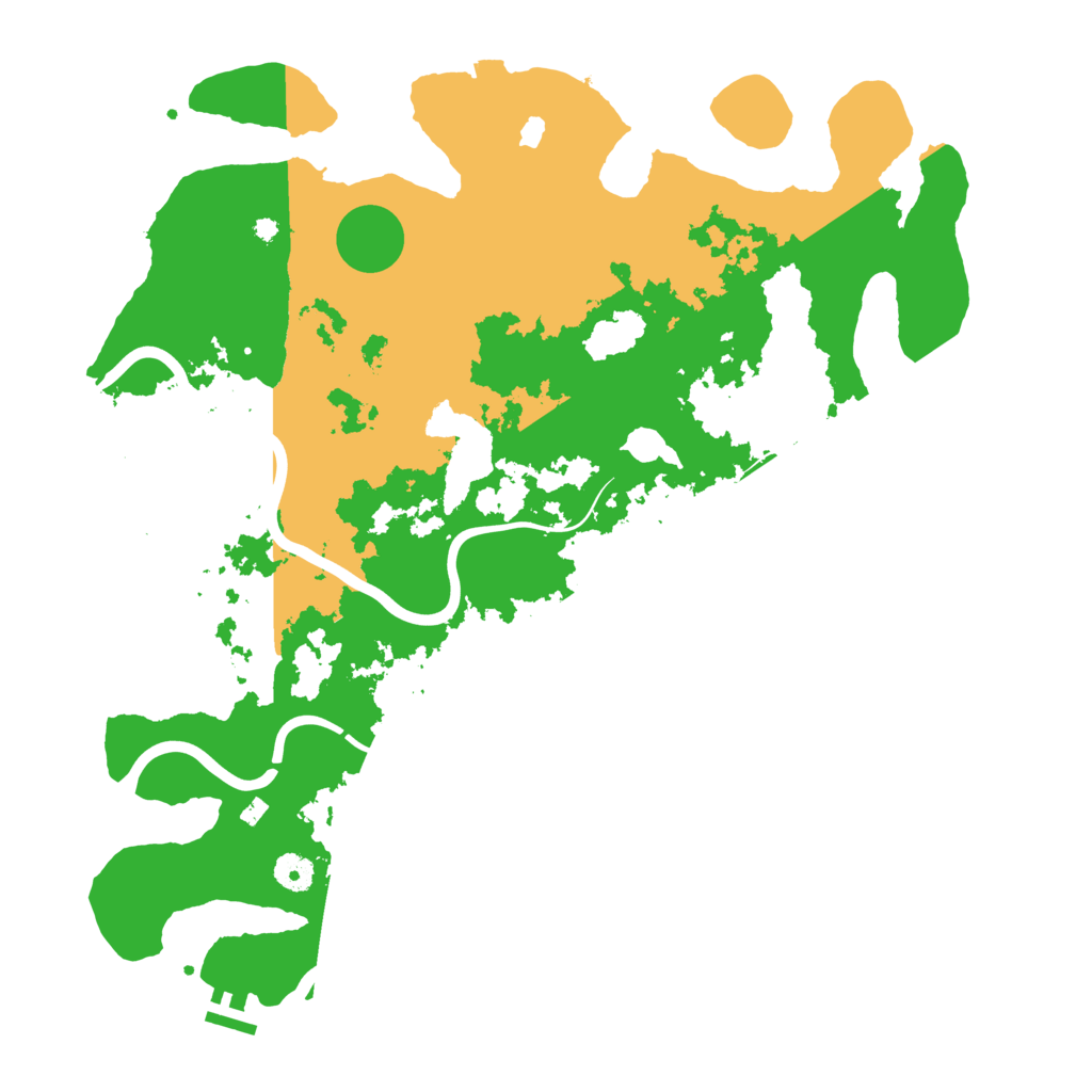 Biome Rust Map: Procedural Map, Size: 4250, Seed: 1041463778
