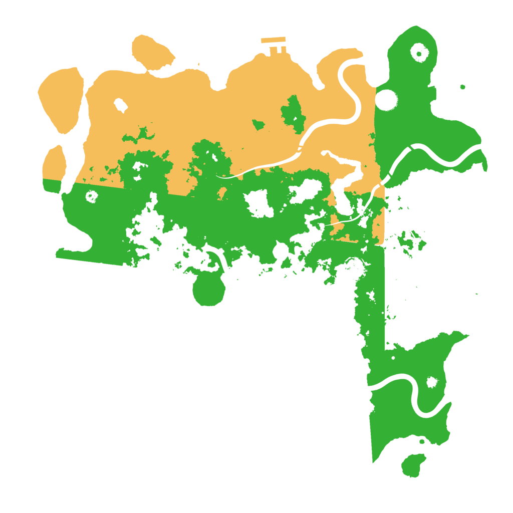 Biome Rust Map: Procedural Map, Size: 4250, Seed: 463877486