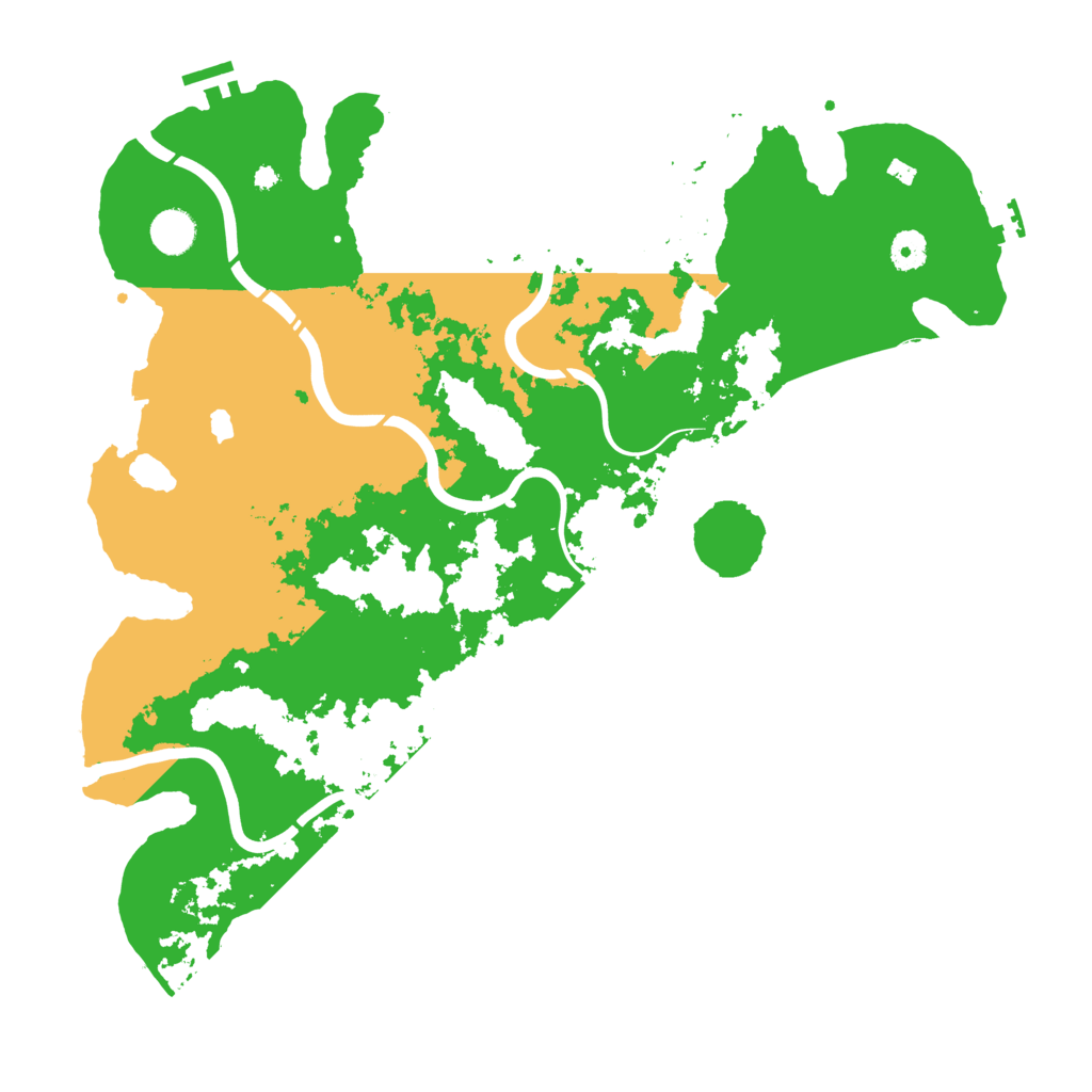 Biome Rust Map: Procedural Map, Size: 4250, Seed: 107208459