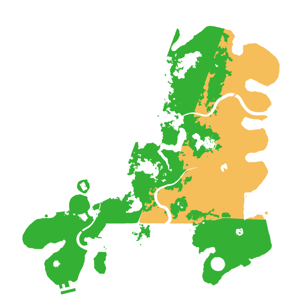 Biome Rust Map: Procedural Map, Size: 4000, Seed: 201031226