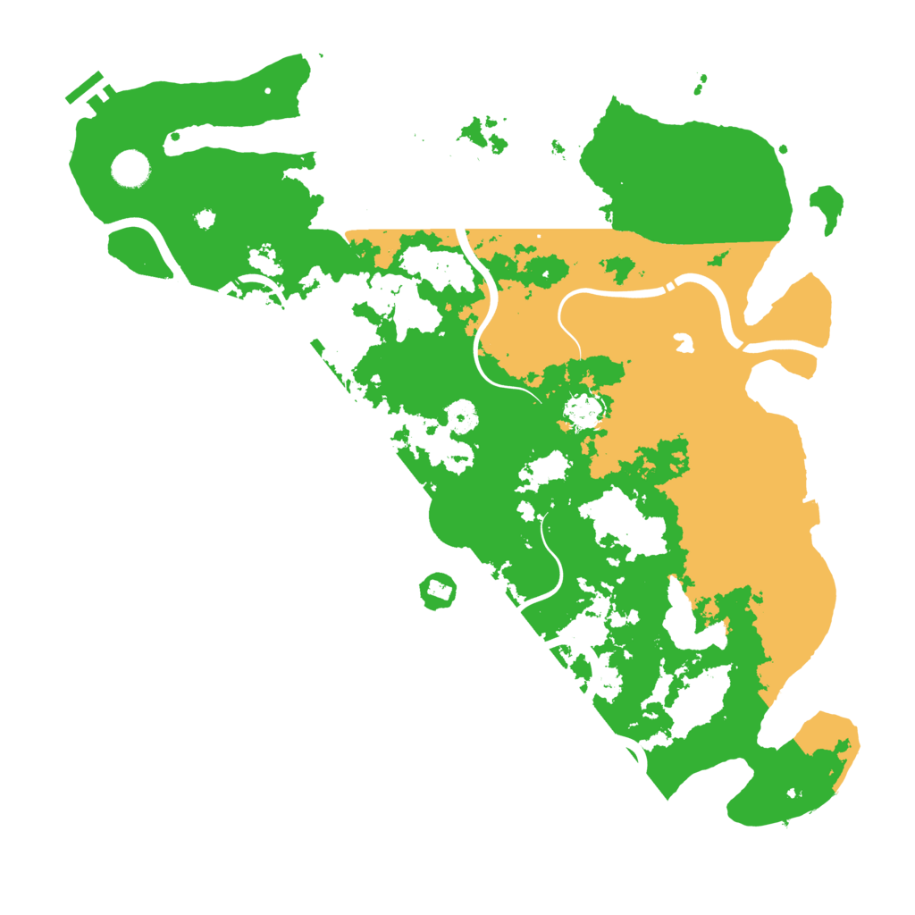 Biome Rust Map: Procedural Map, Size: 4250, Seed: 968193570