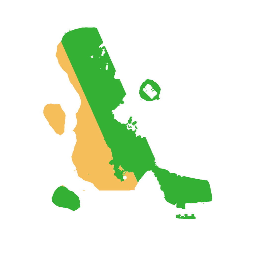 Biome Rust Map: Procedural Map, Size: 2000, Seed: 1348766692