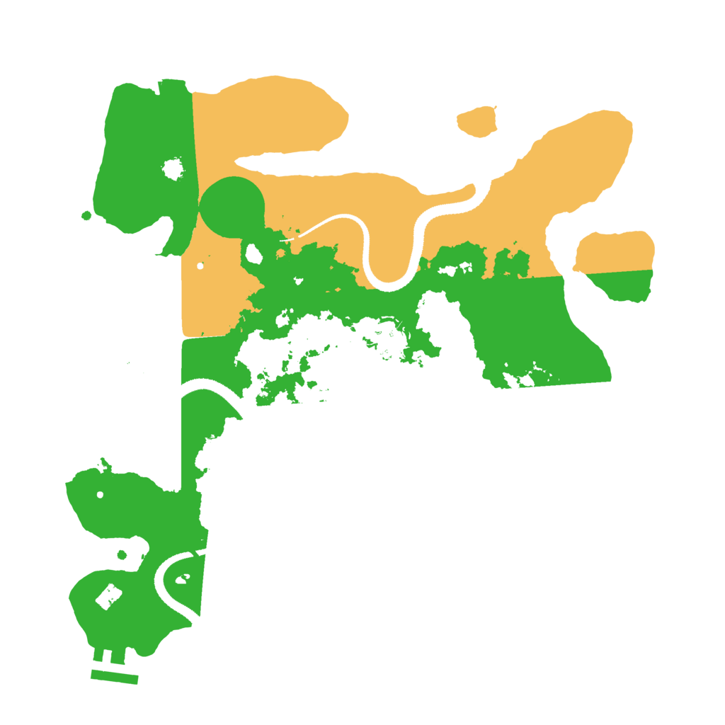 Biome Rust Map: Procedural Map, Size: 3105, Seed: 1408252380