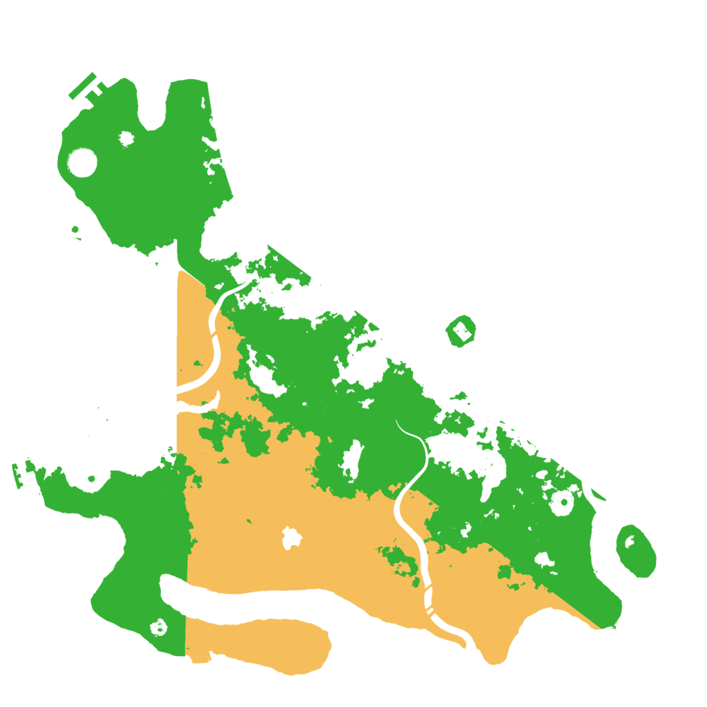 Biome Rust Map: Procedural Map, Size: 4250, Seed: 1369359383