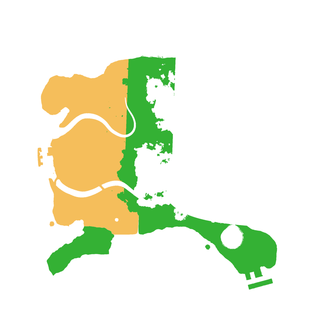 Biome Rust Map: Procedural Map, Size: 2550, Seed: 282862726