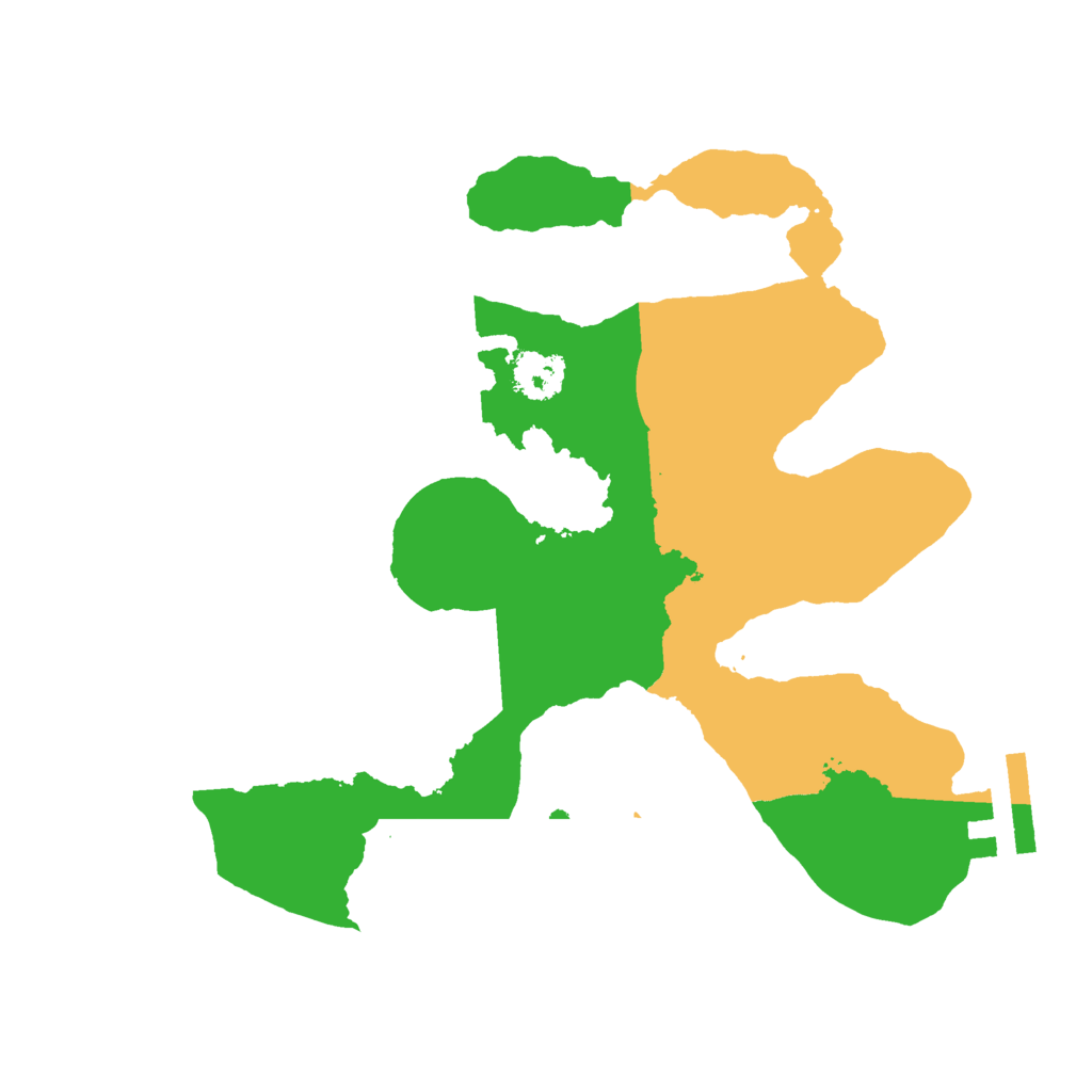 Biome Rust Map: Procedural Map, Size: 2200, Seed: 671120964