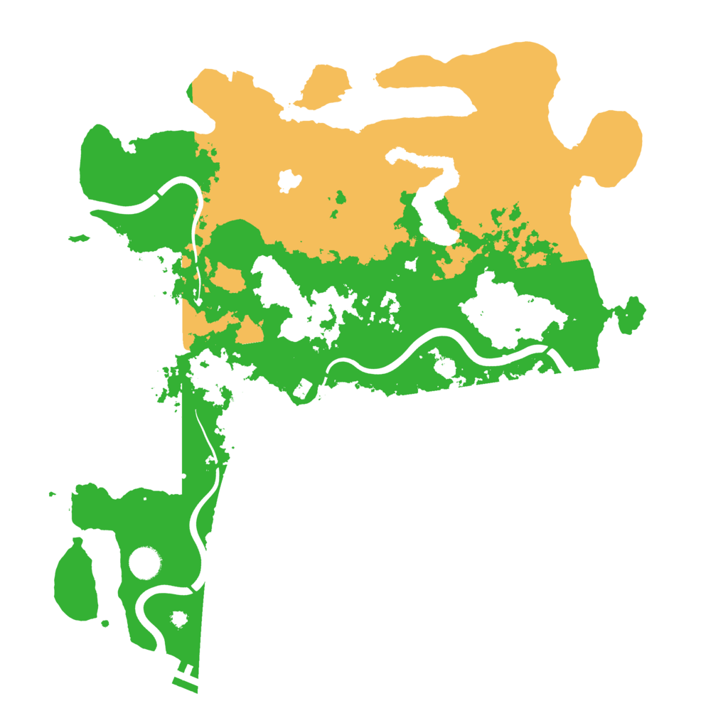 Biome Rust Map: Procedural Map, Size: 4000, Seed: 829652198