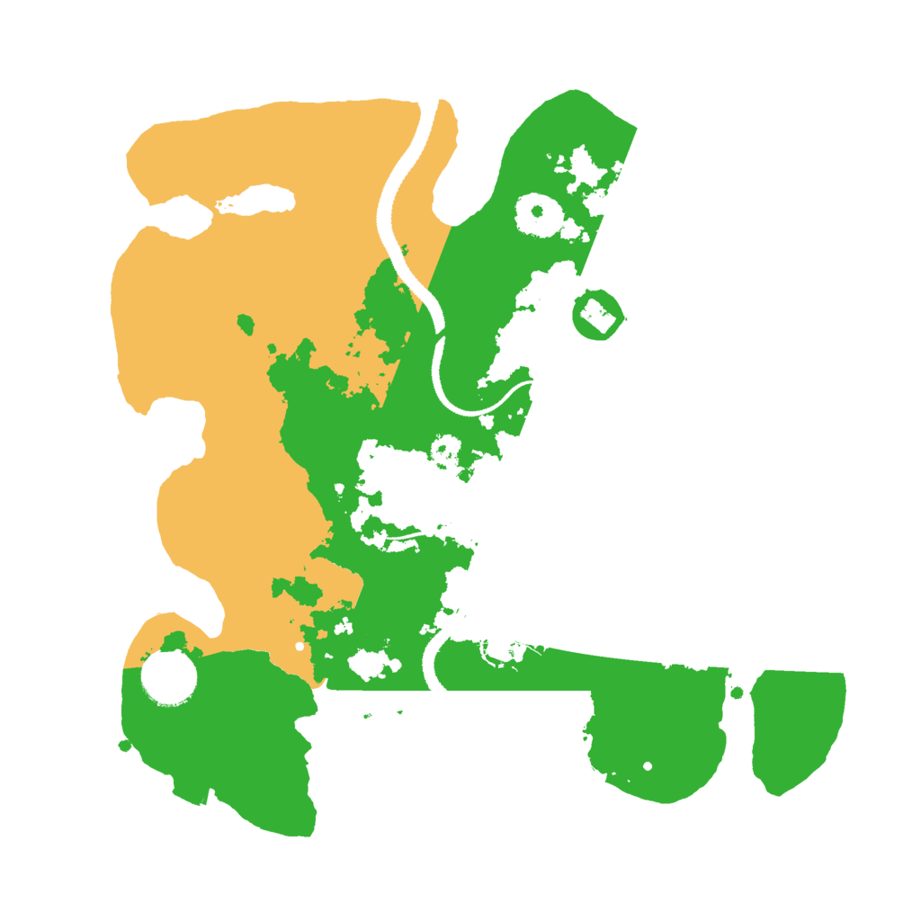 Biome Rust Map: Procedural Map, Size: 3000, Seed: 1759475173