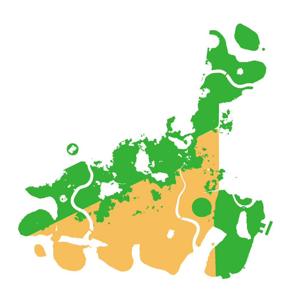 Biome Rust Map: Procedural Map, Size: 4000, Seed: 924341884