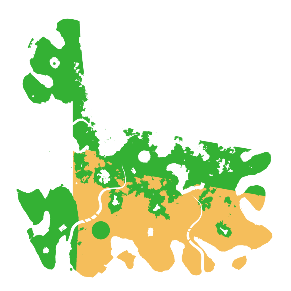 Biome Rust Map: Procedural Map, Size: 4250, Seed: 1538995221