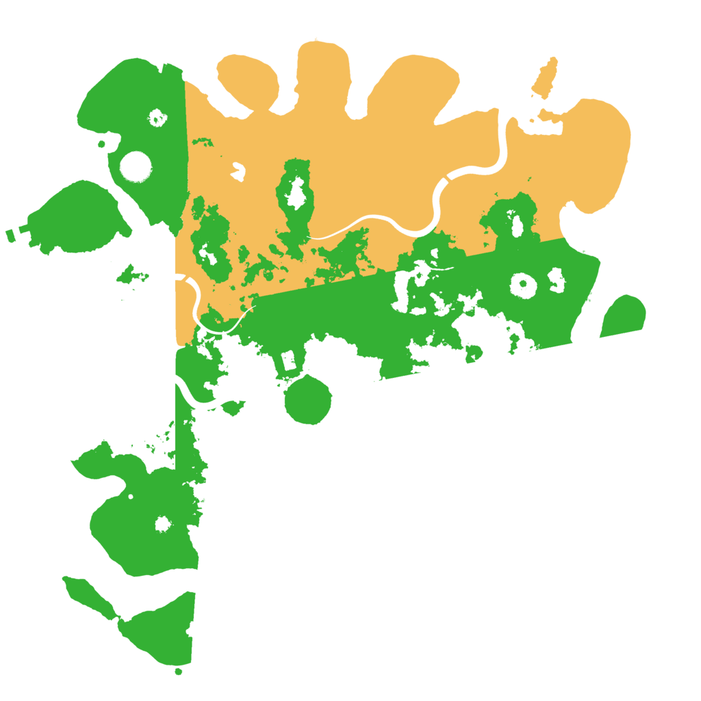 Biome Rust Map: Procedural Map, Size: 4000, Seed: 1964921013