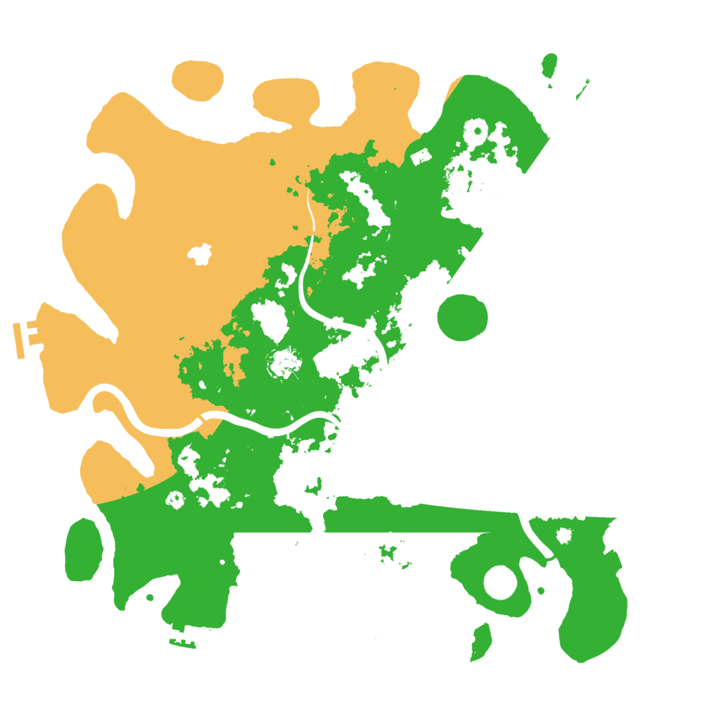 Biome Rust Map: Procedural Map, Size: 4000, Seed: 202603