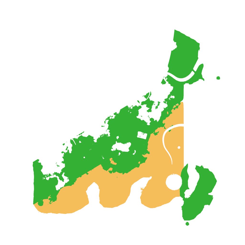 Biome Rust Map: Procedural Map, Size: 2750, Seed: 420420