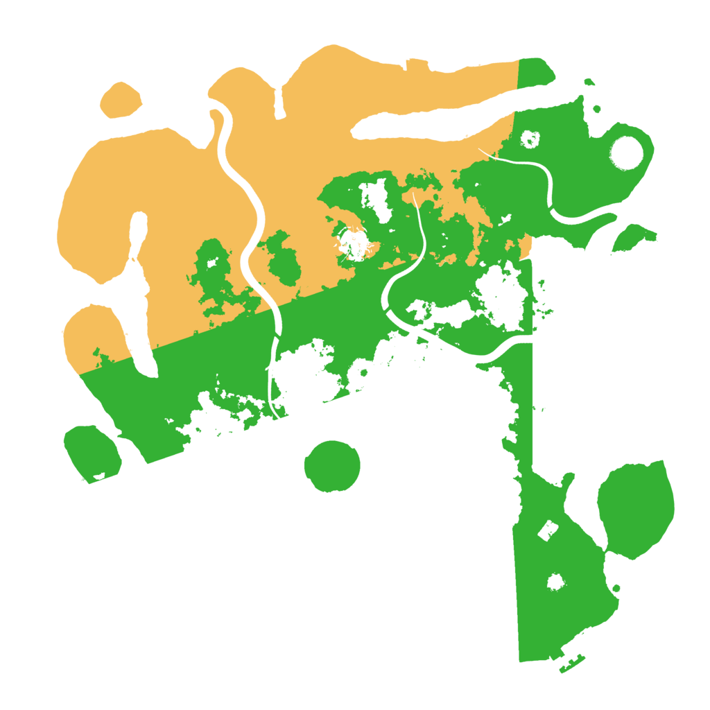 Biome Rust Map: Procedural Map, Size: 3800, Seed: 1867078027