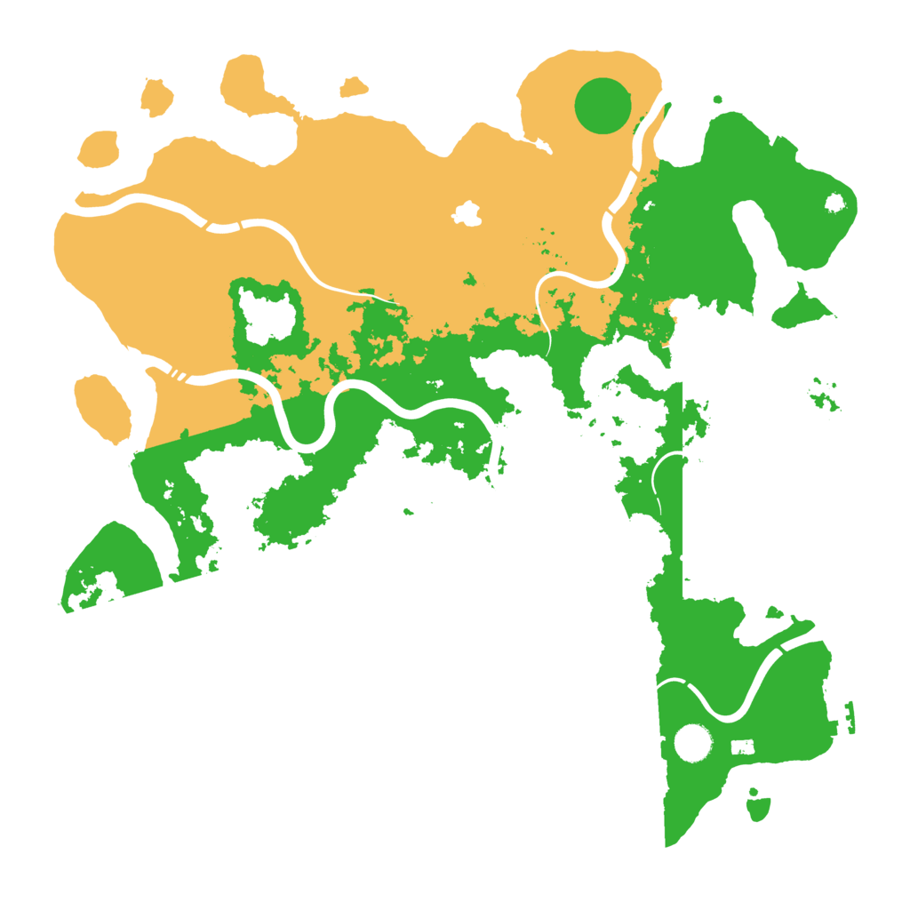Biome Rust Map: Procedural Map, Size: 4250, Seed: 2010301864