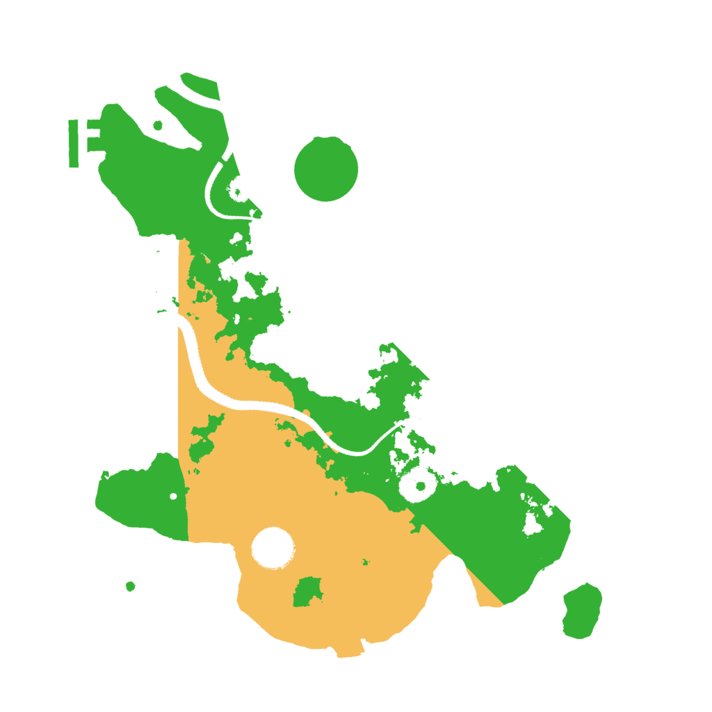 Biome Rust Map: Procedural Map, Size: 3000, Seed: 1434192617