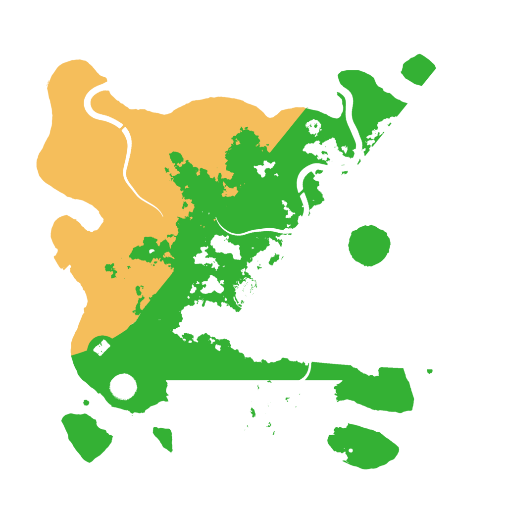 Biome Rust Map: Procedural Map, Size: 3500, Seed: 1422979366