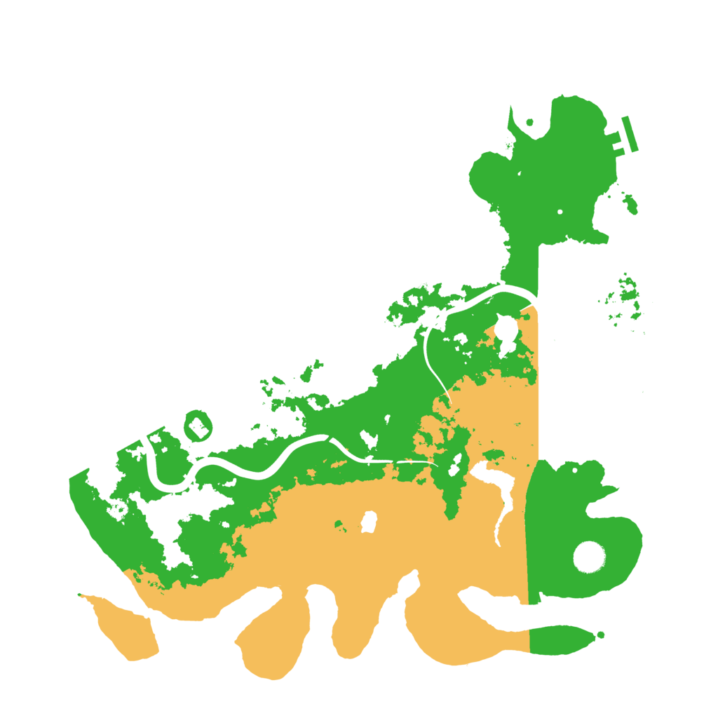 Biome Rust Map: Procedural Map, Size: 4000, Seed: 316327571