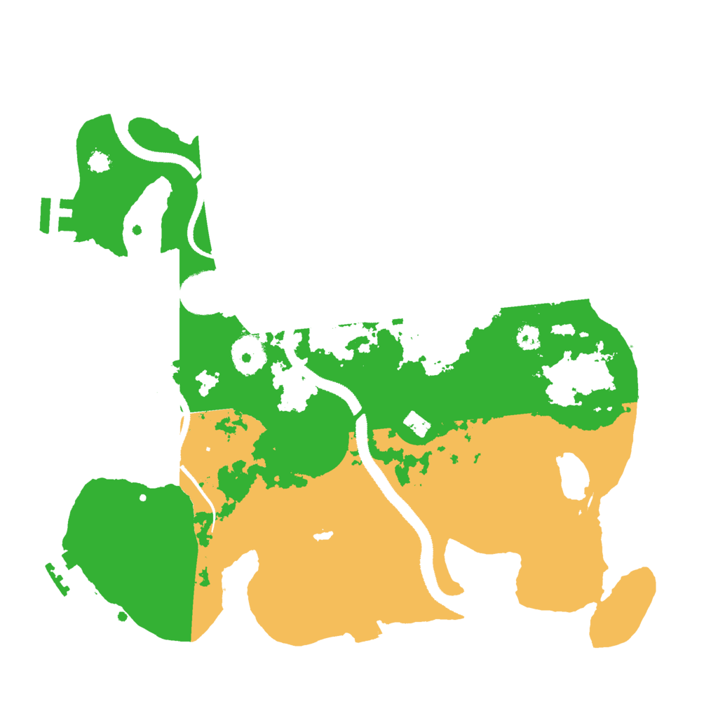 Biome Rust Map: Procedural Map, Size: 3000, Seed: 694206669