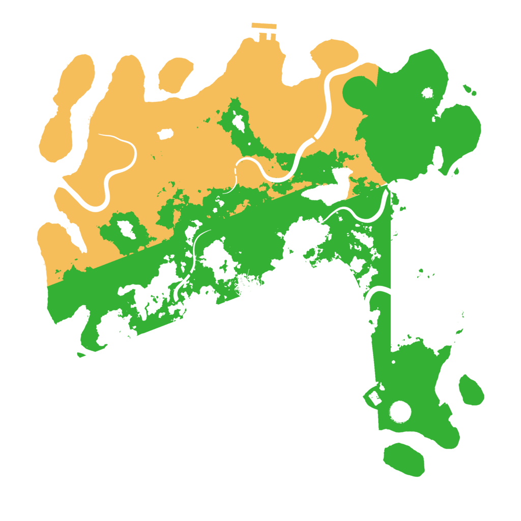 Biome Rust Map: Procedural Map, Size: 4250, Seed: 1716928285