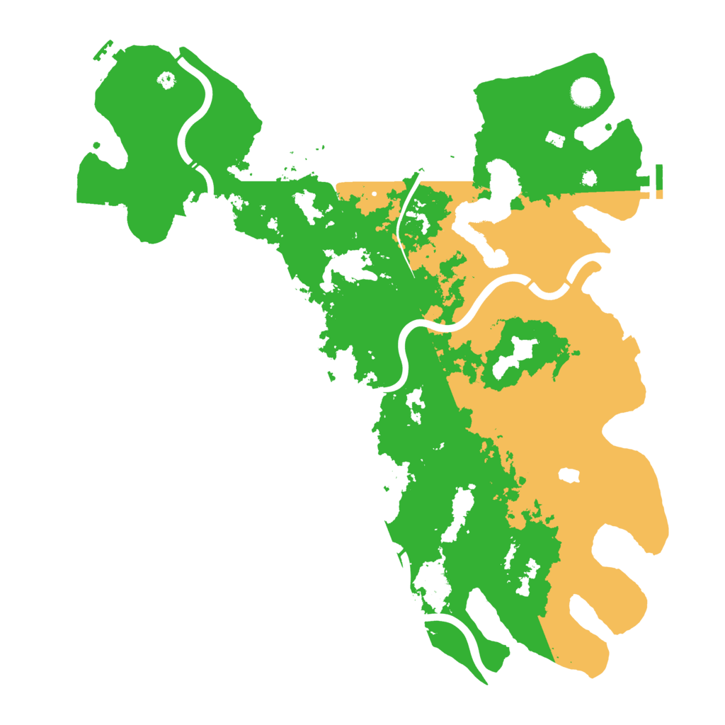 Biome Rust Map: Procedural Map, Size: 4250, Seed: 1370089119
