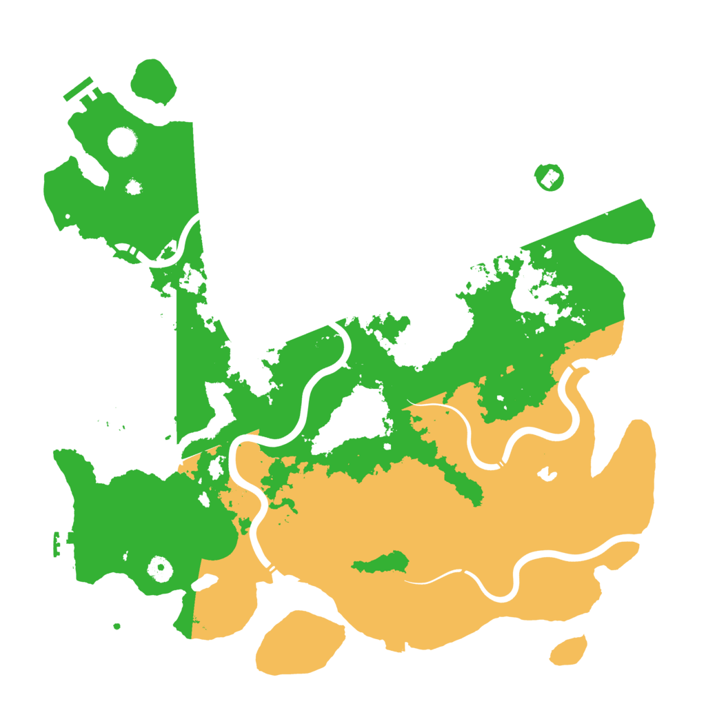 Biome Rust Map: Procedural Map, Size: 4250, Seed: 324022285