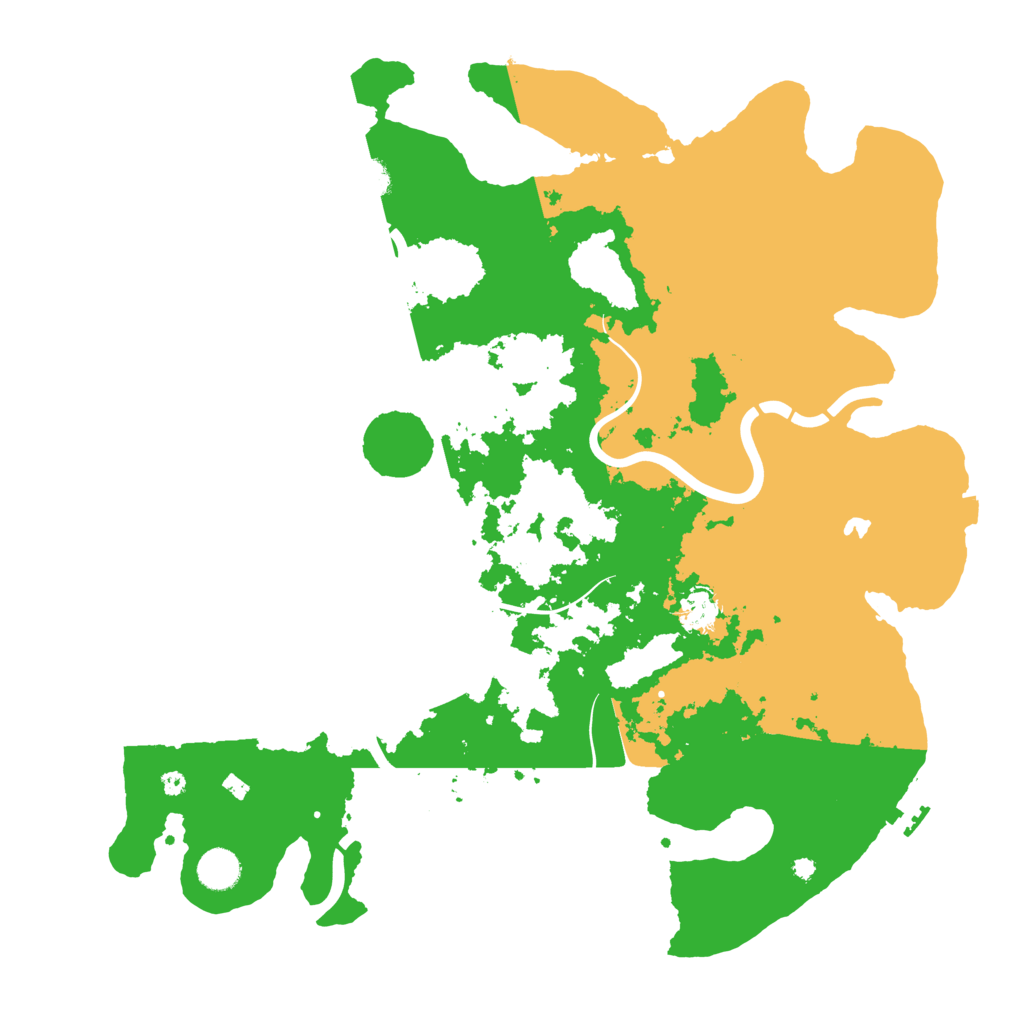 Biome Rust Map: Procedural Map, Size: 4250, Seed: 149914695