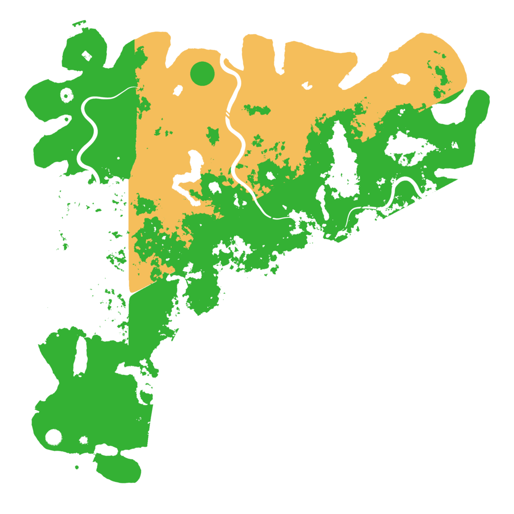 Biome Rust Map: Procedural Map, Size: 5595, Seed: 481981