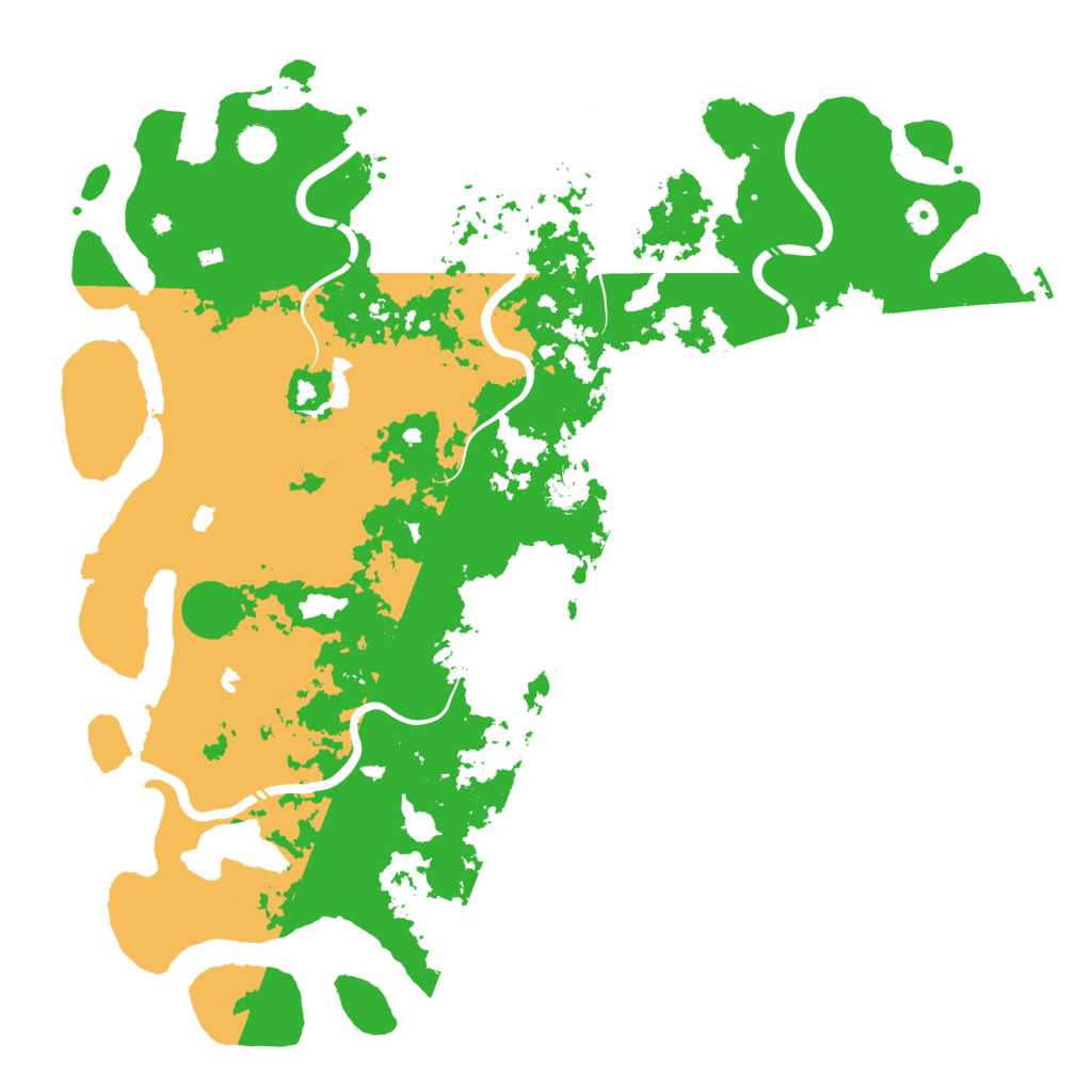 Biome Rust Map: Procedural Map, Size: 5000, Seed: 1230