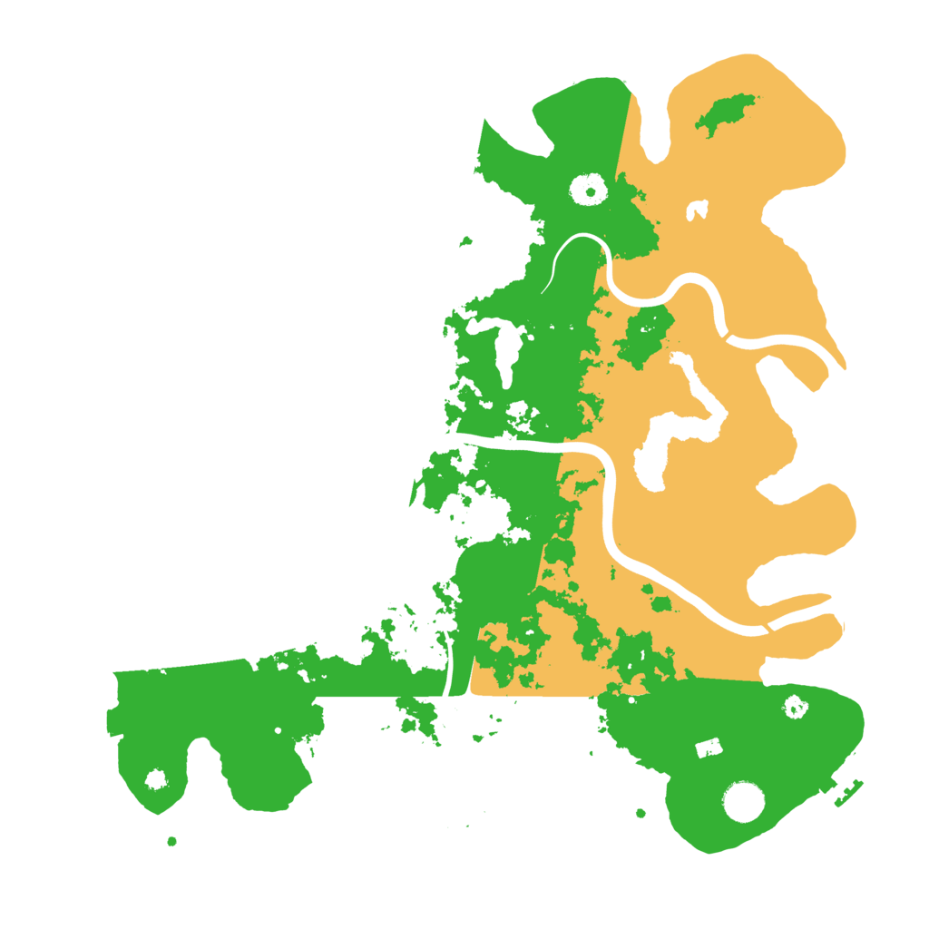Biome Rust Map: Procedural Map, Size: 4000, Seed: 1773446491