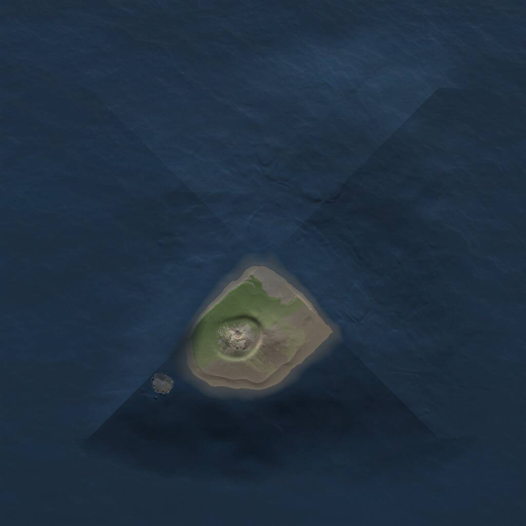 Rust Map: Procedural Map, Size: 1000, Seed: 682229858, 1 Monuments