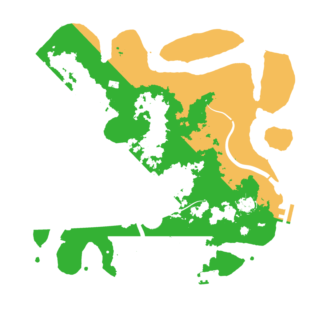 Biome Rust Map: Procedural Map, Size: 3250, Seed: 1866443738